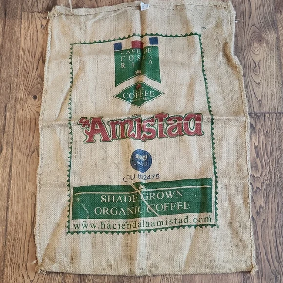 Amistad Organic Coffee Burlap Sack - Picture 1 of 2